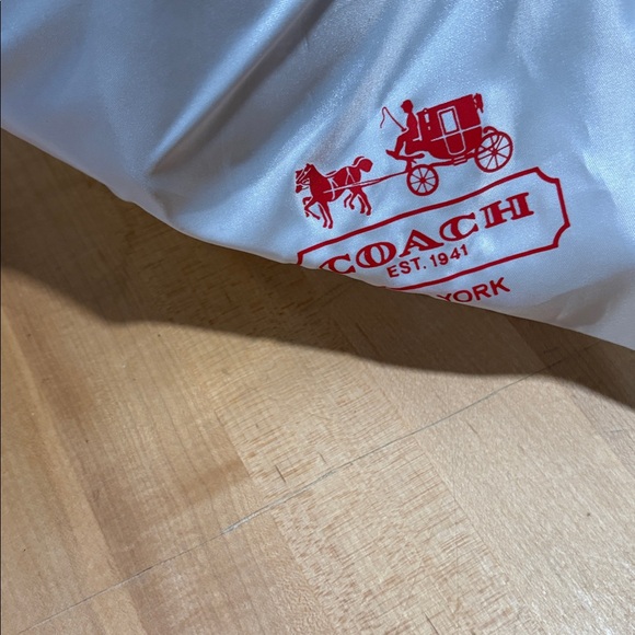 Coach Black Leopard Print Women's Bag - Picture 8 of 8